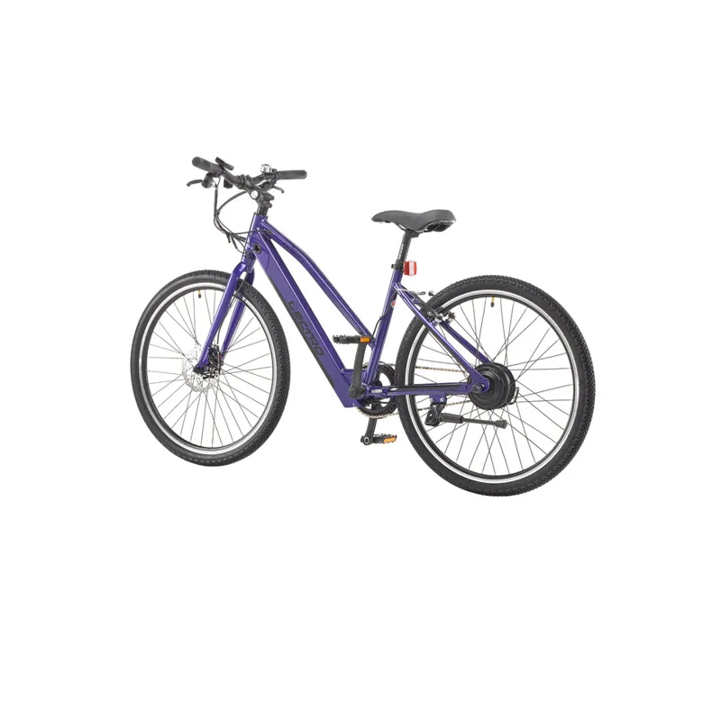 Lectro Adventurer 26 Inch Wheel Electric Bike Purple Single Gear -5